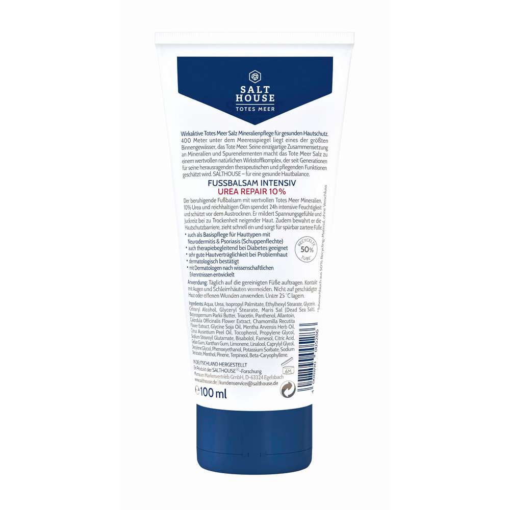 Produktabbildung Salthouse Fußbalsam, Totes Meer, Intensiv