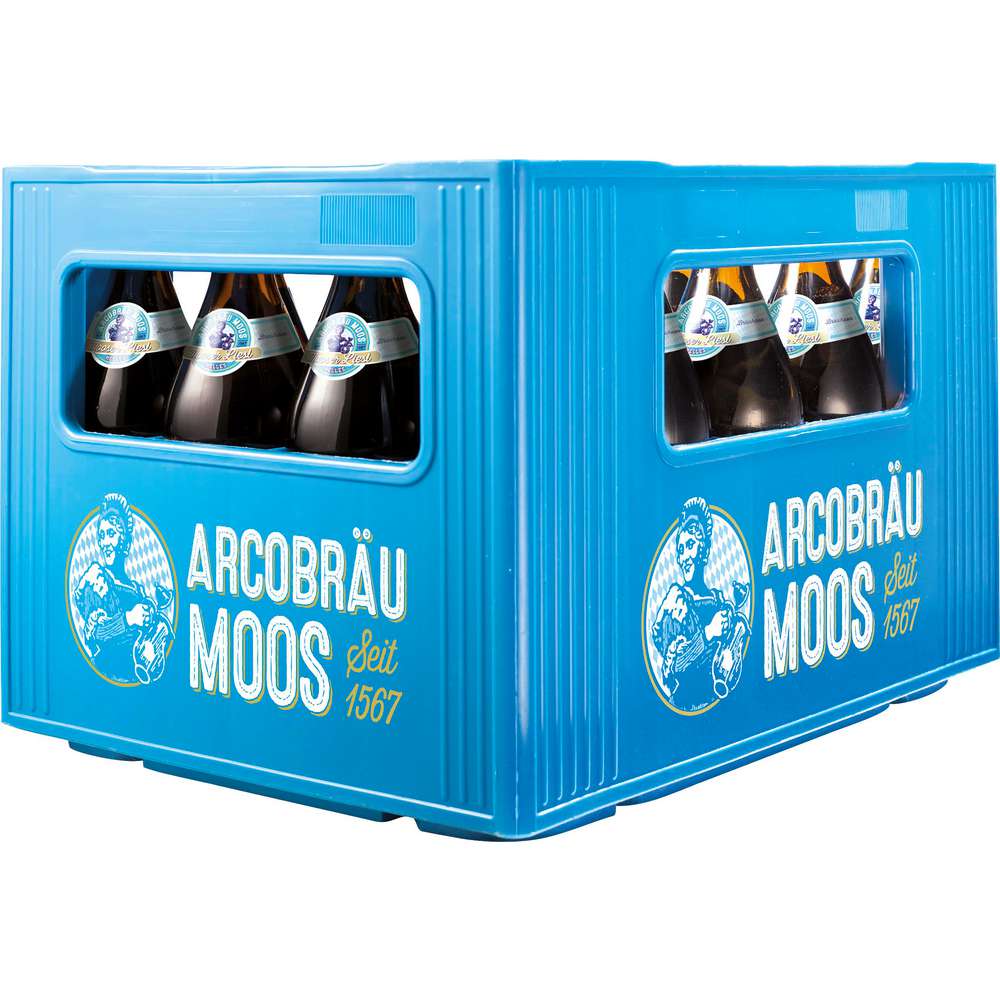Produktabbildung Arcobräu Helles Bier Mooser Liesl, 5,3 % (20x 0,500 Liter)