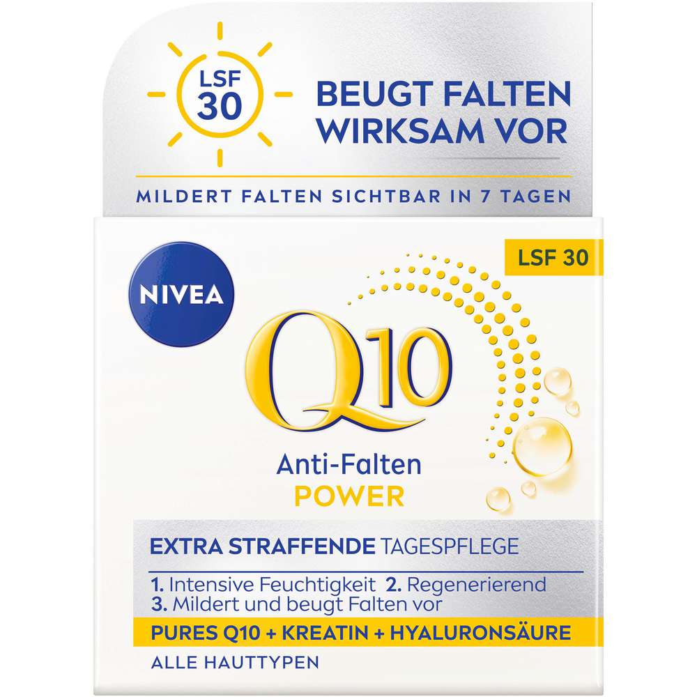 Produktabbildung Nivea Tagespflege Q10 Power Anti-Falten LSF30