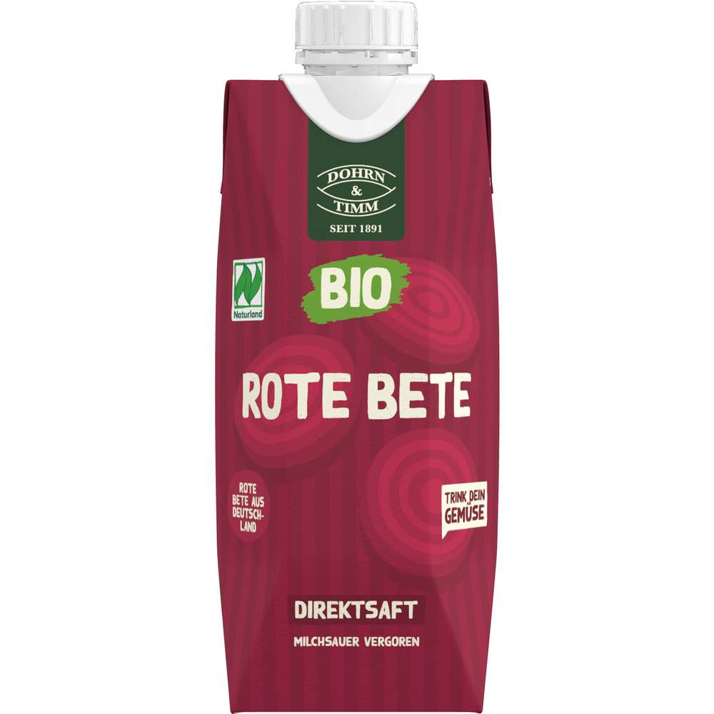 Produktabbildung Dohrn & Timm Bio Rote Bete Saft