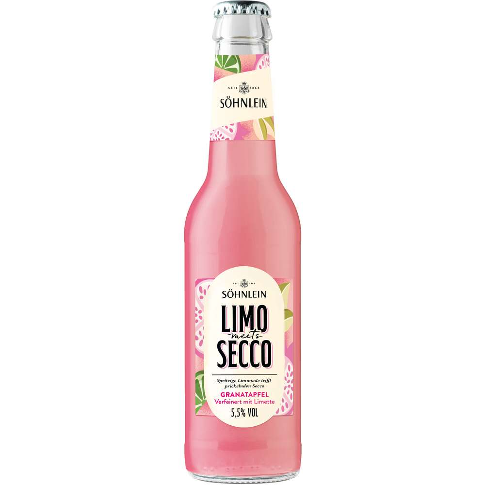 Produktabbildung Söhnlein Brillant Limo Secco Granatapfel 5,5 % 