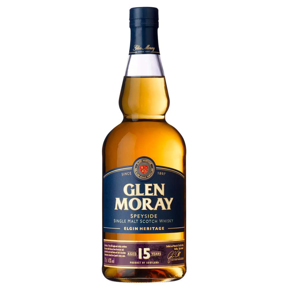 Produktabbildung Glen Moray Single Malt Scotch Whisky Speyside, 15 Jahre