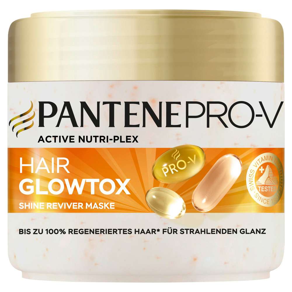 Produktabbildung Pantene Pro-V Haarmaske, Hair Glow