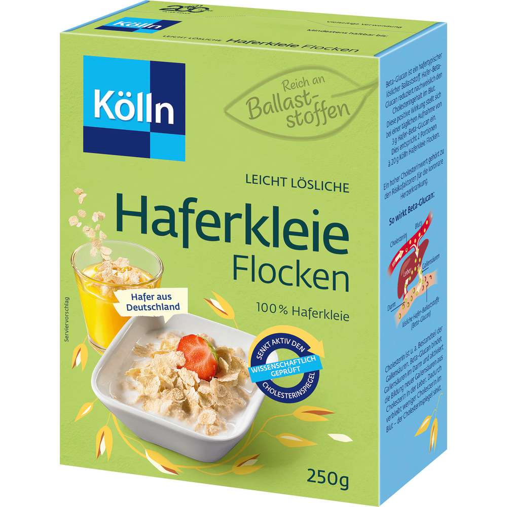 Produktabbildung Kölln Haferkleie Flocken, Balance