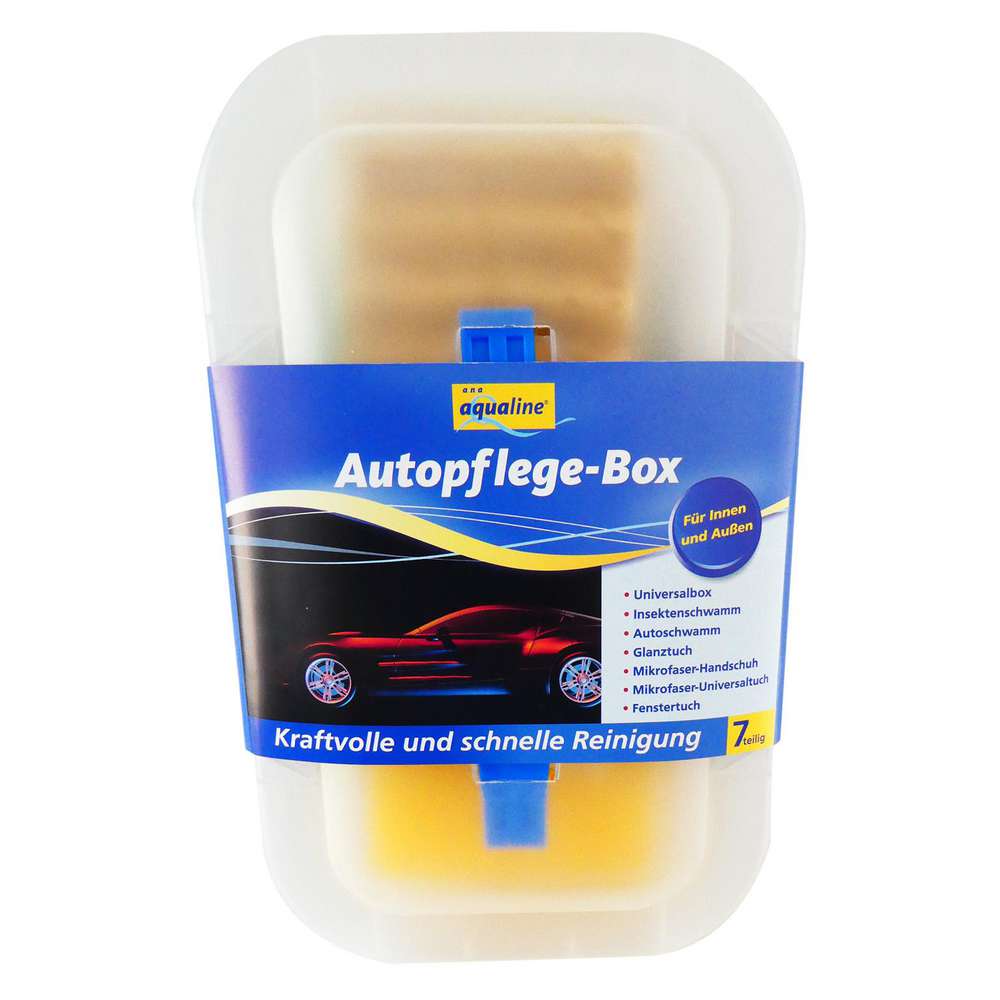 Produktabbildung aQualine Autopflegebox 7-teilig
