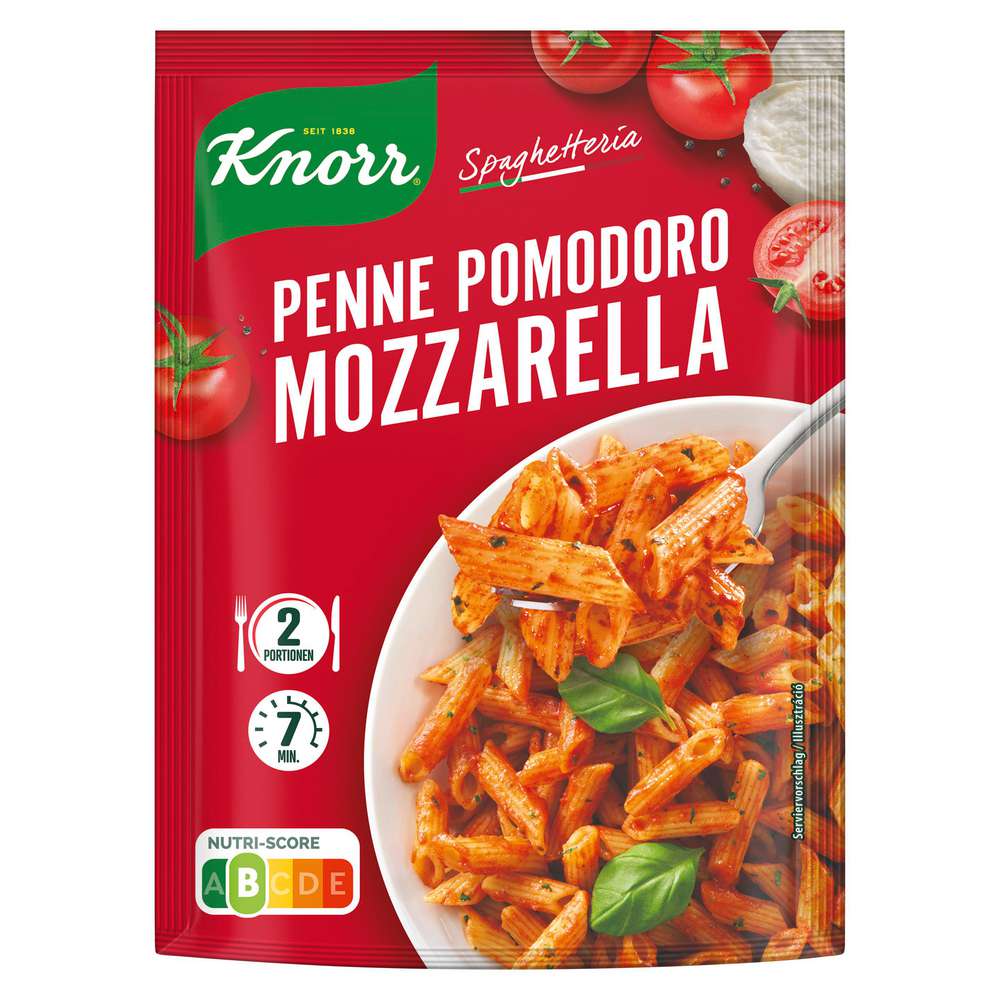 Produktabbildung Knorr Fertiggericht Spaghetteria, Pomodore Mozzarella