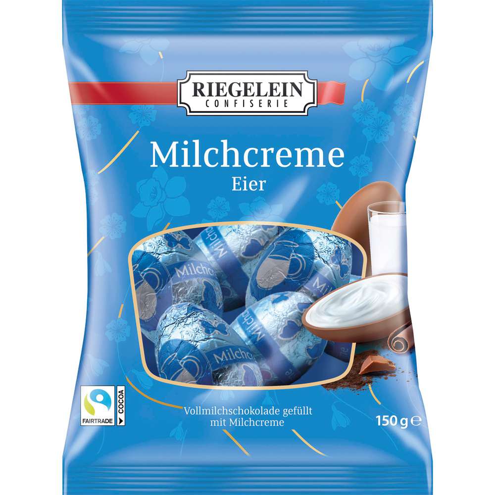 Produktabbildung Riegelein Milchcreme Eier