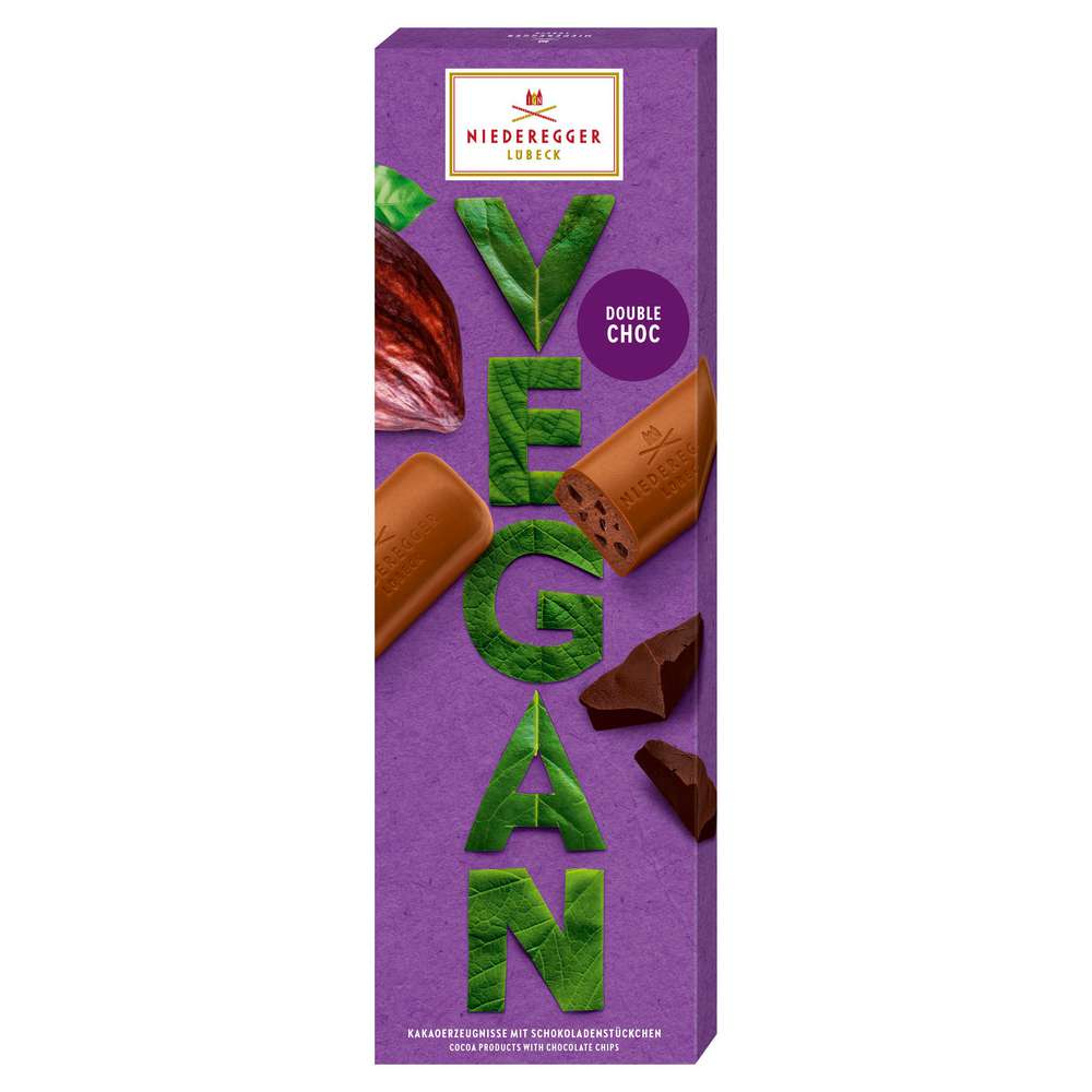 Produktabbildung Niederegger Veganes Kakaoerzeugnis Double Choc 