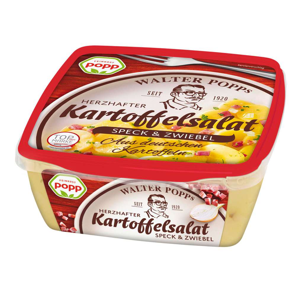 Produktabbildung Feinkost Popp Kartoffelsalat, Speck & Zwiebel