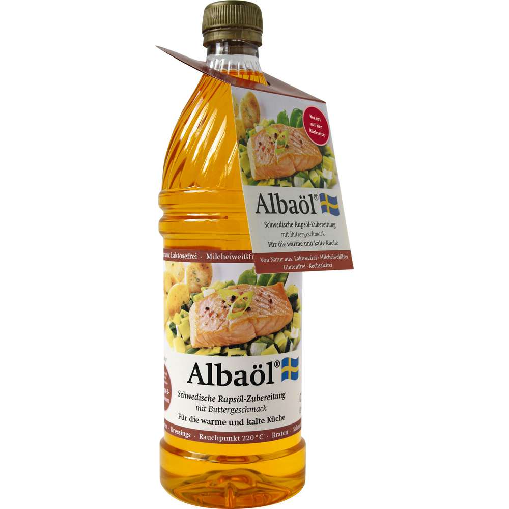 Produktabbildung Albaöl Schwedische Rapsölzubereitung mit Buttergeschmack