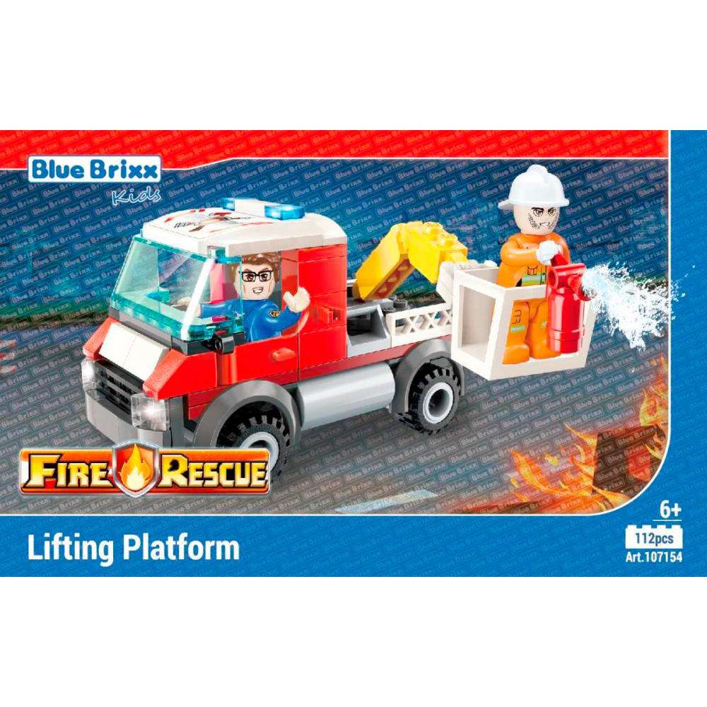 Produktabbildung Blue Brixx 107154 - Stadtfeuerwehr Hebebühne