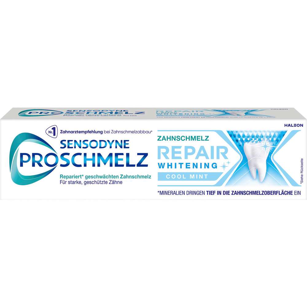 Produktabbildung Sensodyne Zahncreme Proschmelz, Repair Whitening Cool Mint