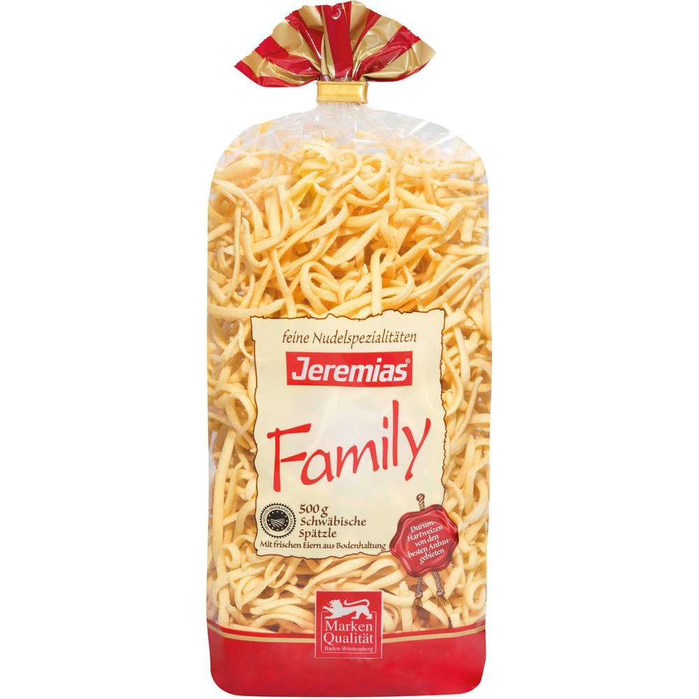 Produktabbildung Jeremias Nudeln, schwäbische Spätzle
