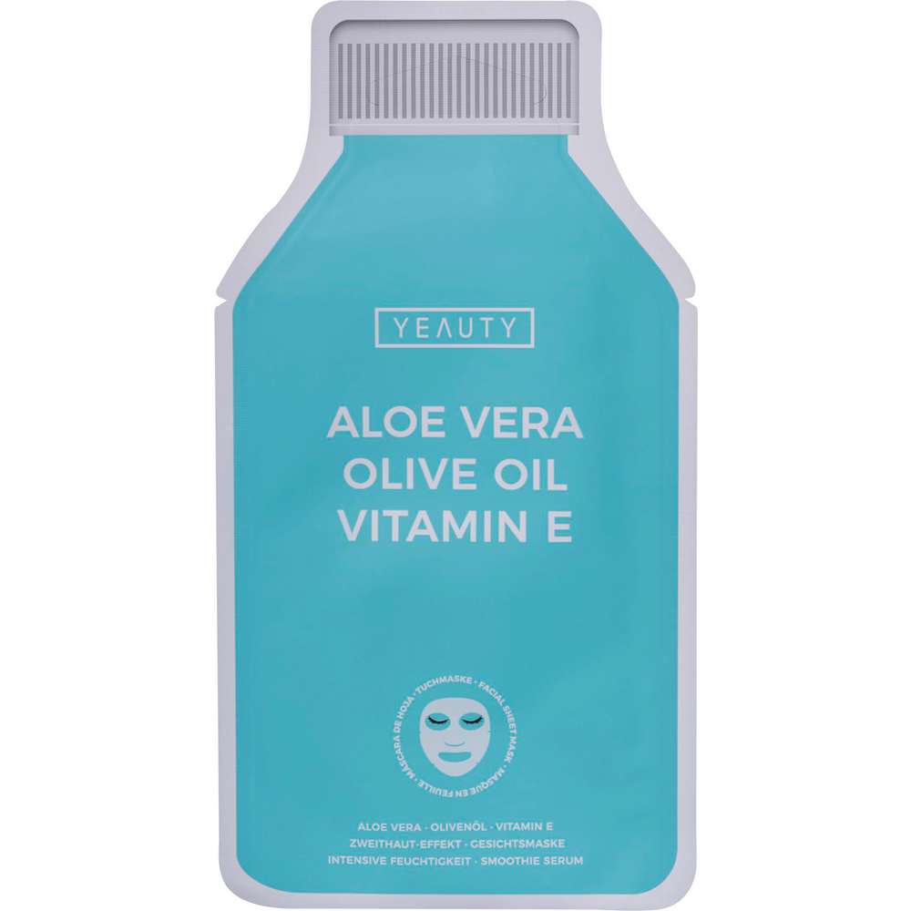 Produktabbildung Yeauty Tuchmaske, Aloe Vera-Olive Oil