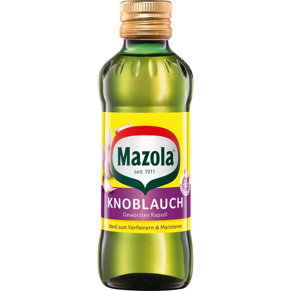 Produktabbildung Mazola Knoblauchöl
