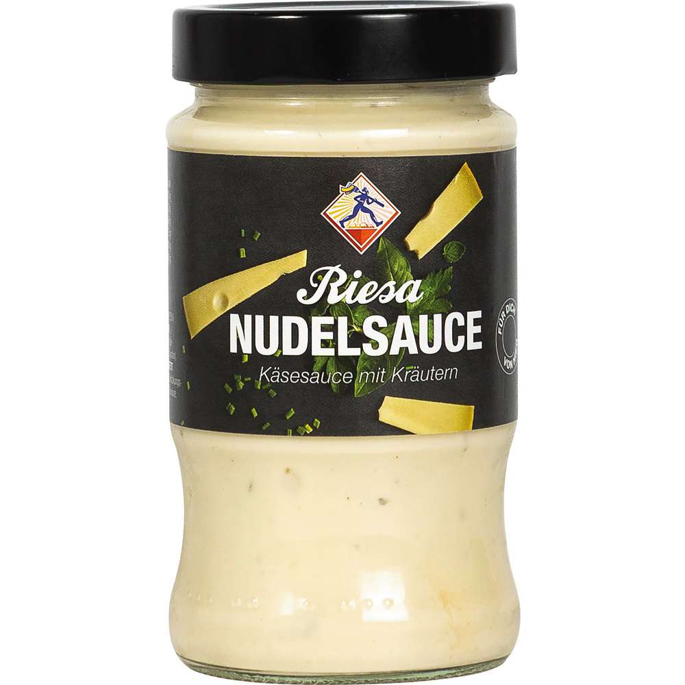 Produktabbildung Riesa Nudelsauce, Käsesauce mit Kräutern