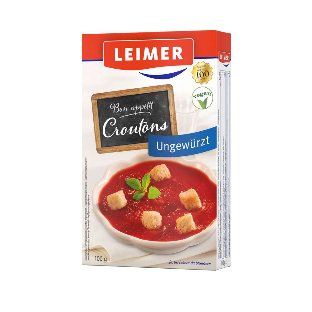 Produktabbildung Leimer Croutons, Ungewürzt