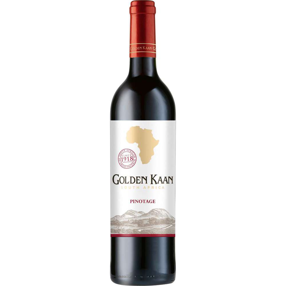 Produktabbildung Golden Kaan Trockener Rotwein Pinotage Western Cape, Rotwein