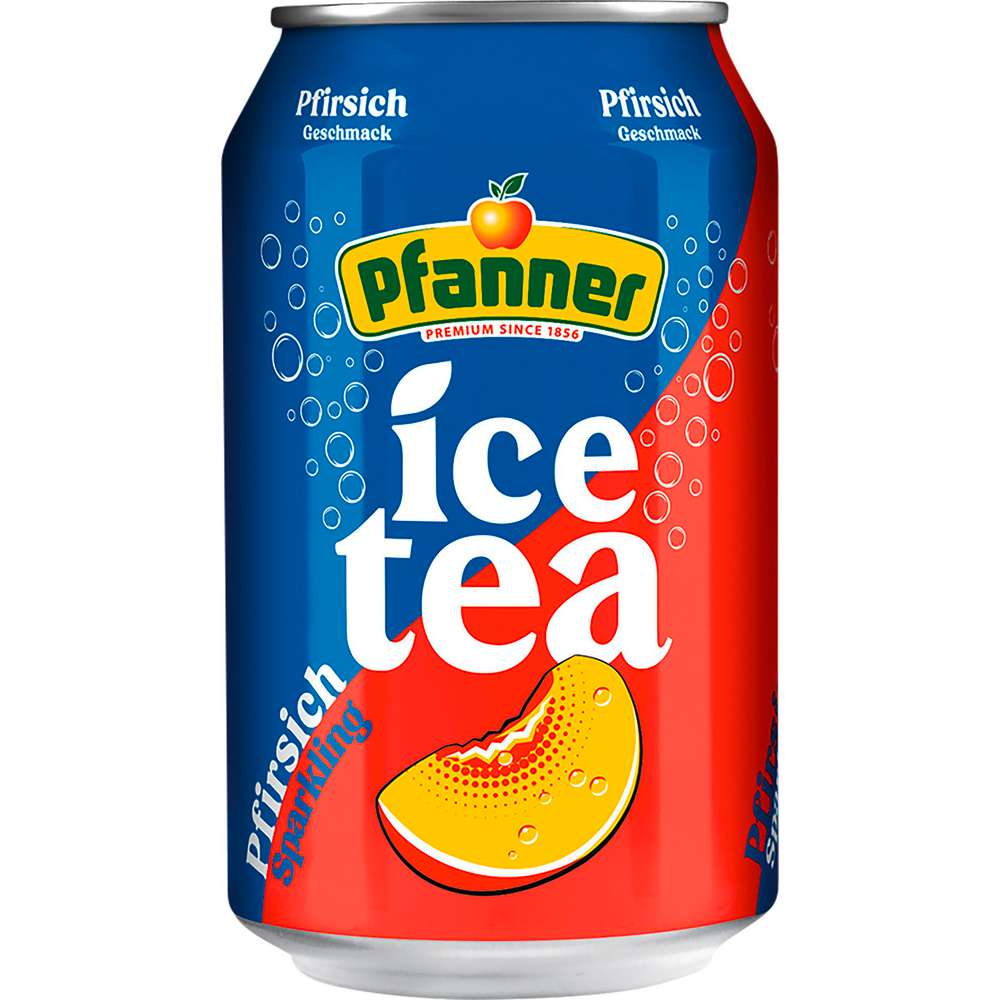 Produktabbildung Pfanner Eistee, Pfirsich Sparkling