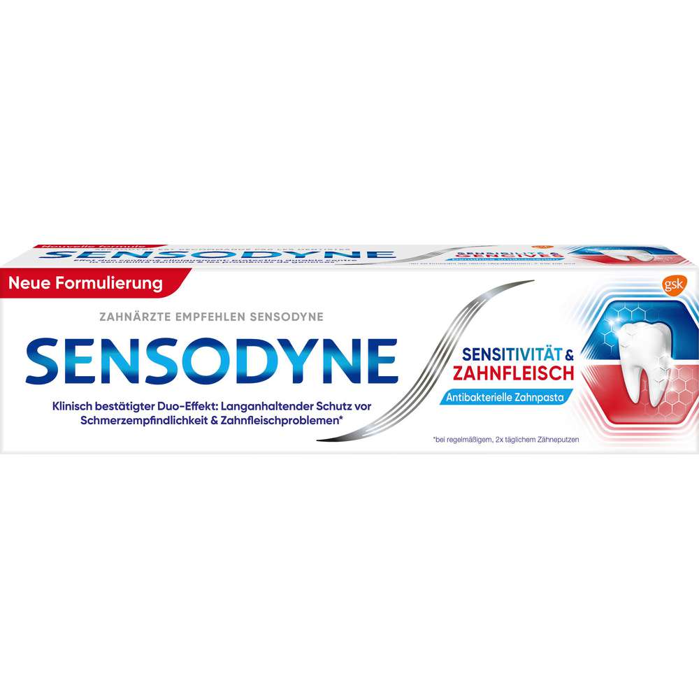 Produktabbildung Sensodyne Zahncreme Sensitivität & Zahnfleisch