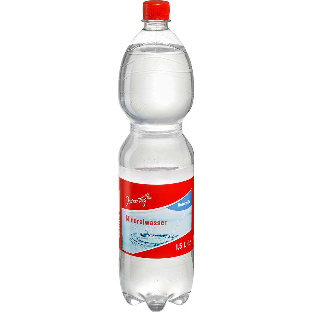 Produktabbildung Jeden Tag Mineralwasser, Naturell