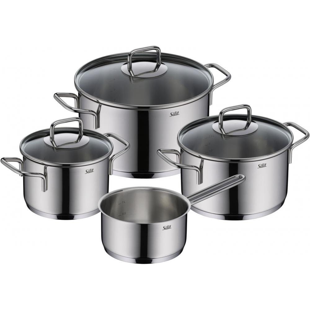 Produktabbildung keine Marke Topf-Set Extra Cook, 4-teiliges Set