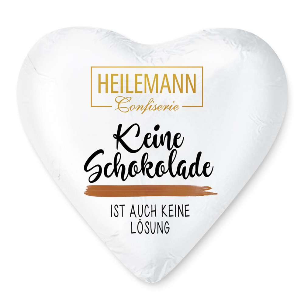 Produktabbildung Heilemann Schokoladen-Herzen Gruss, sortiert