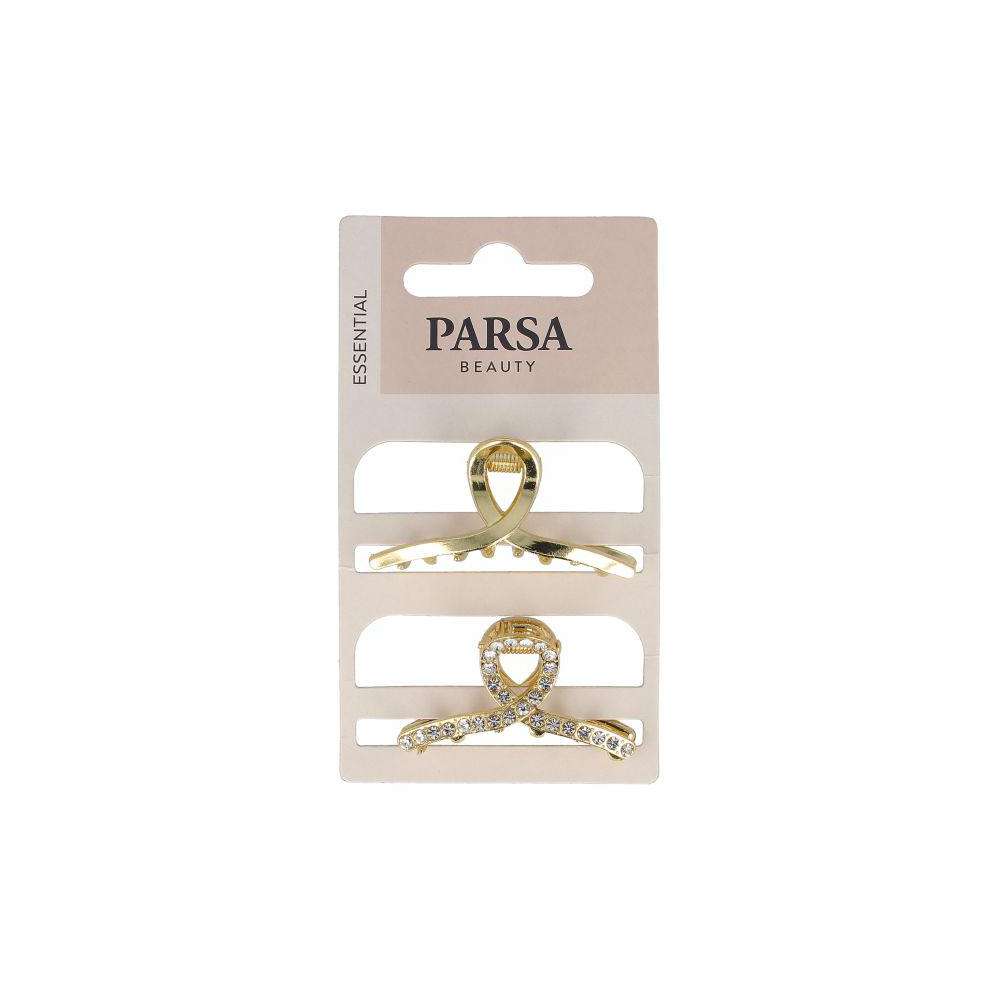 Produktabbildung PARSA Haarklammer strass/gold