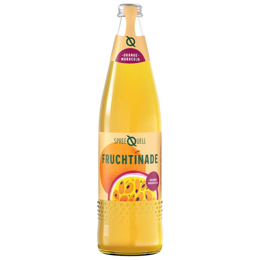 Produktabbildung Spreequell Fruchtinade Orange-Maracuja