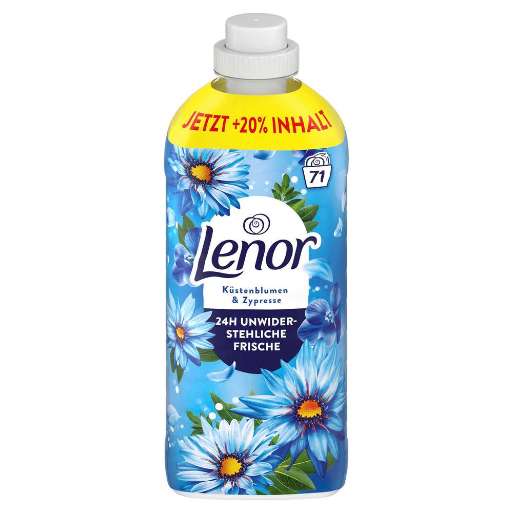 Produktabbildung Lenor Weichspüler, Küstenblumen & Zypresse