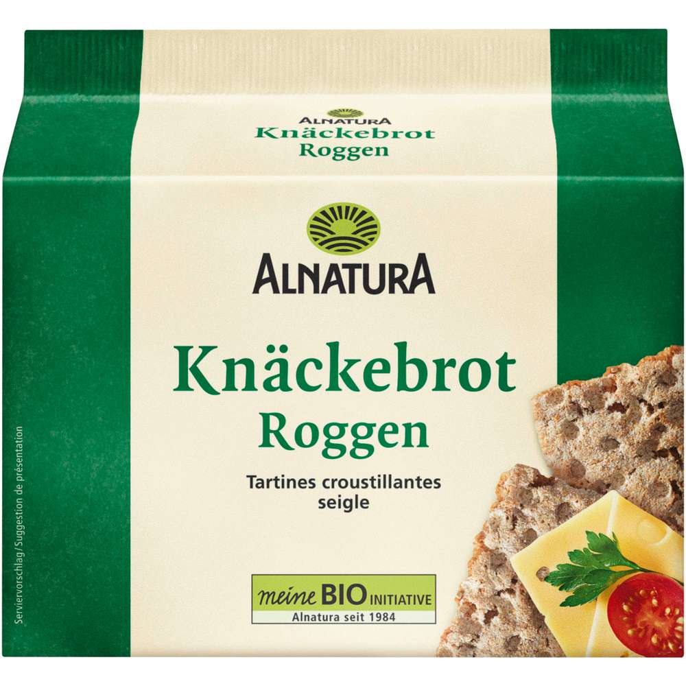 Produktabbildung Alnatura Bio Knäckebrot, Delikatess
