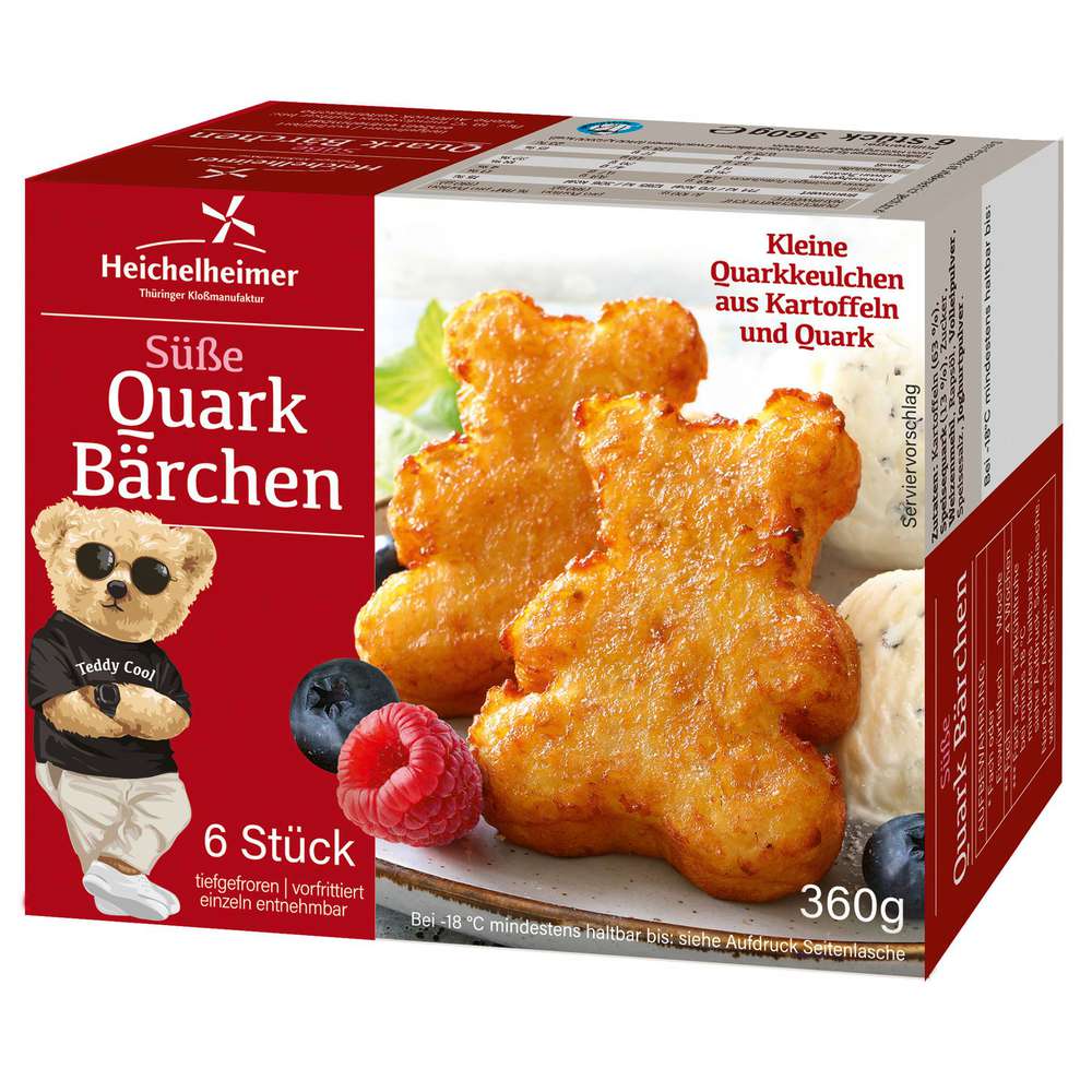 Produktabbildung Heichelheimer Süße Quark Bärchen