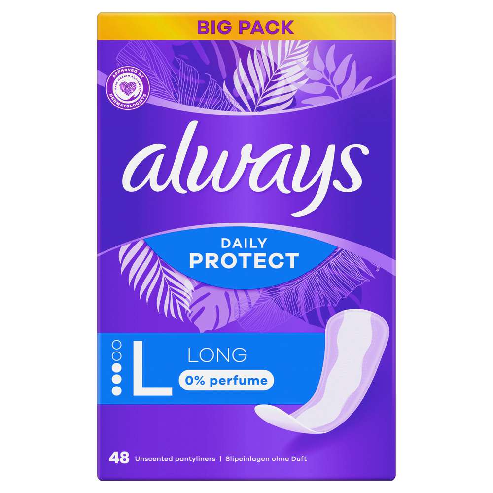 Produktabbildung Always Daily Protect Slipeinlagen Long