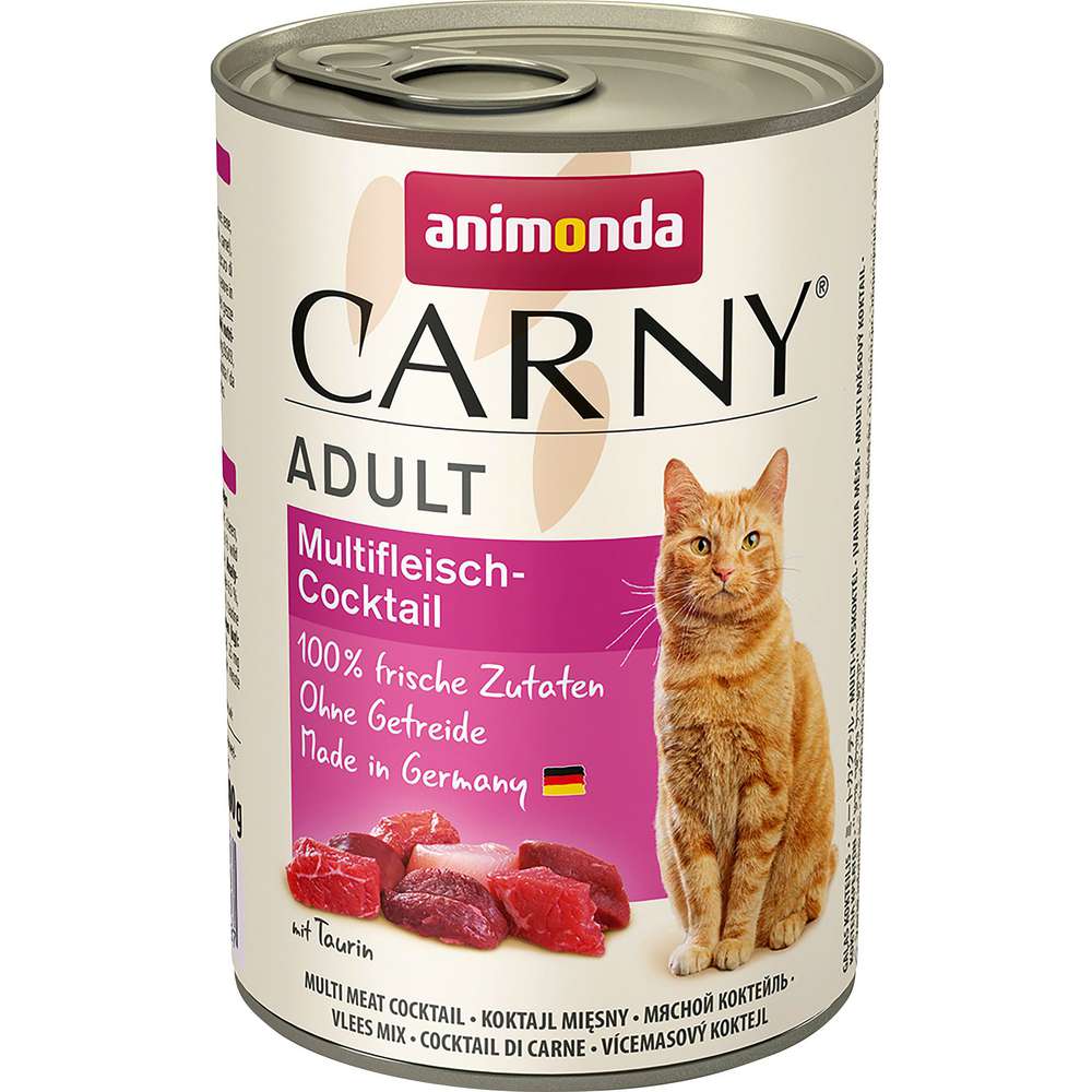 Produktabbildung animonda Katzen-Nassfutter Carny, Multifleisch-Cocktail