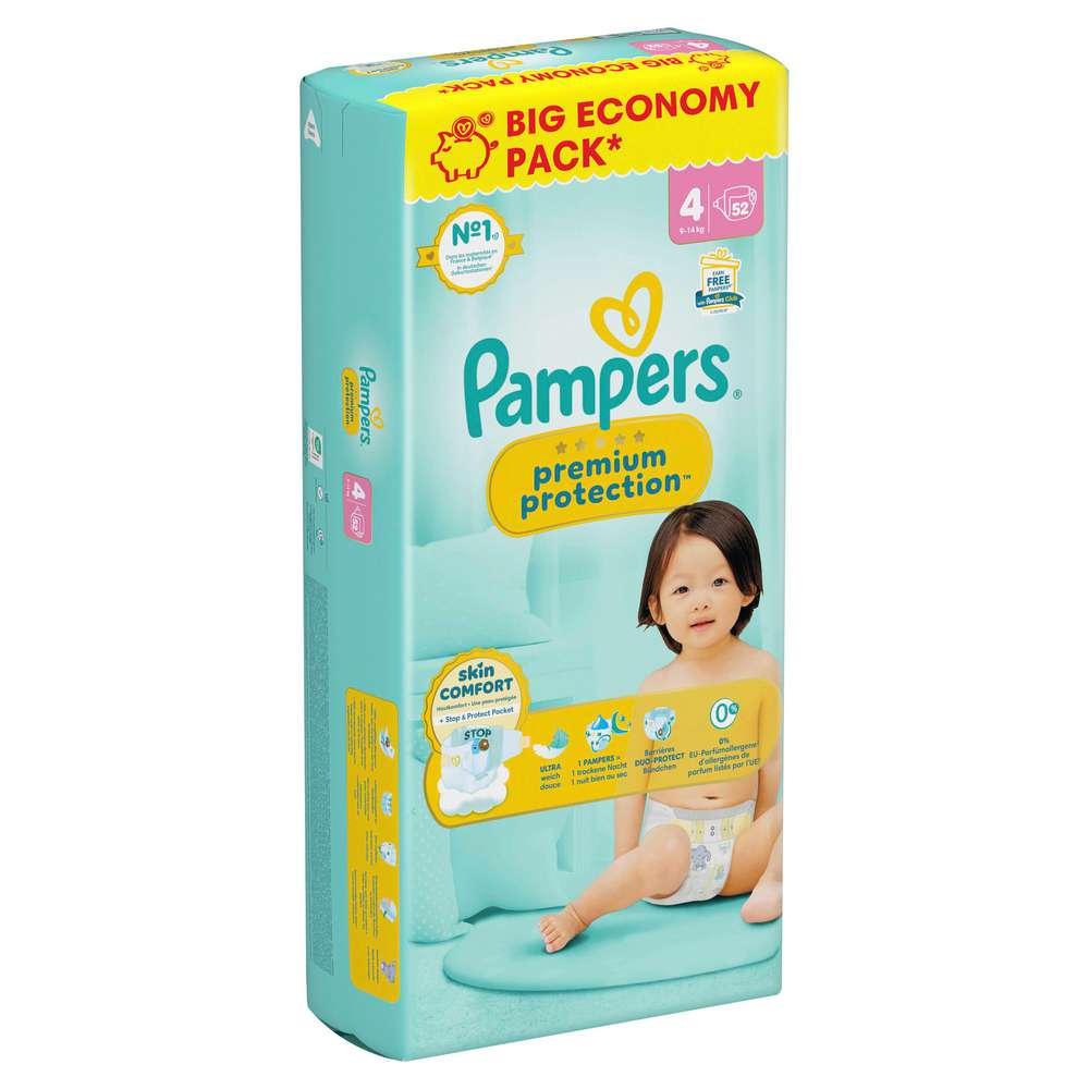Produktabbildung Pampers Windeln Premium Protection Gr.4 Maxi 9-14 kg