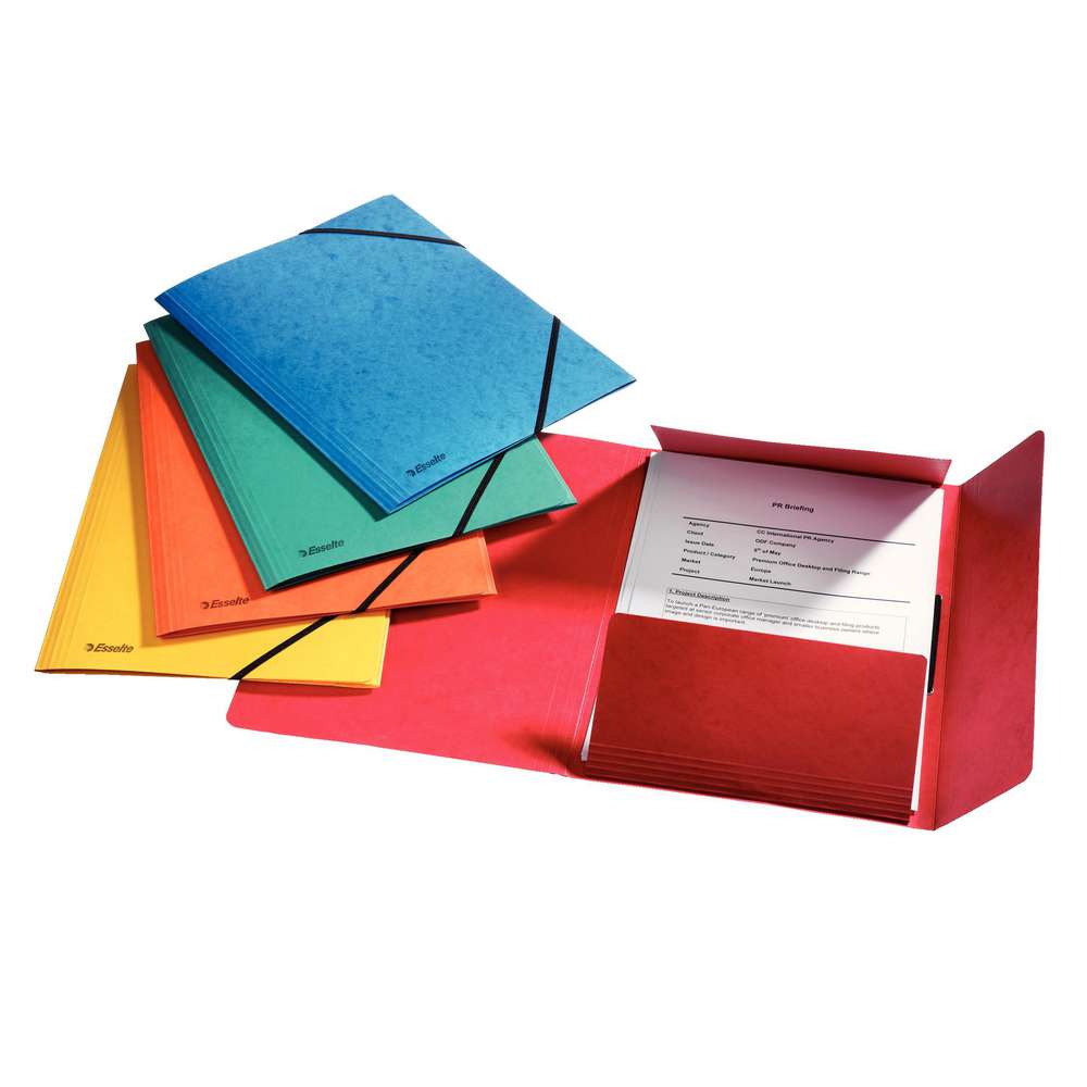 Produktabbildung Esselte Eckspanner, A4, Rainbow