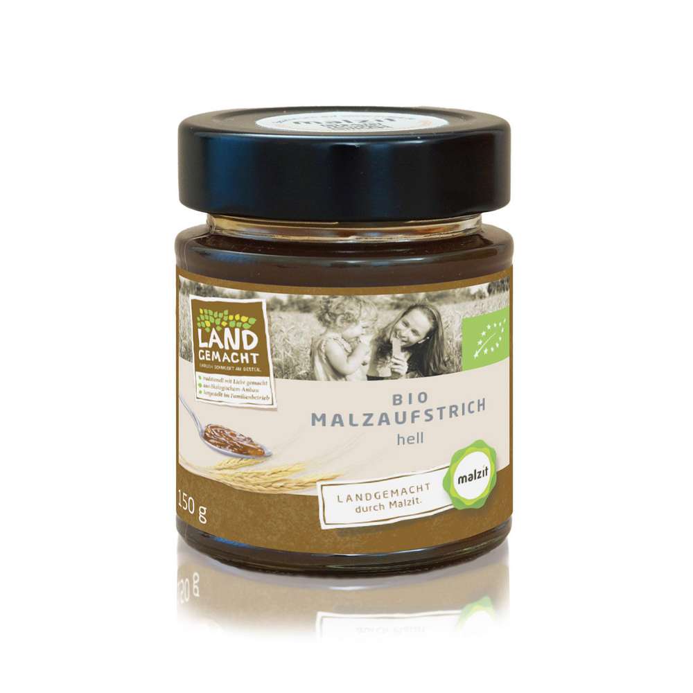 Produktabbildung Landgemacht Bio Malzaufstrich hell 