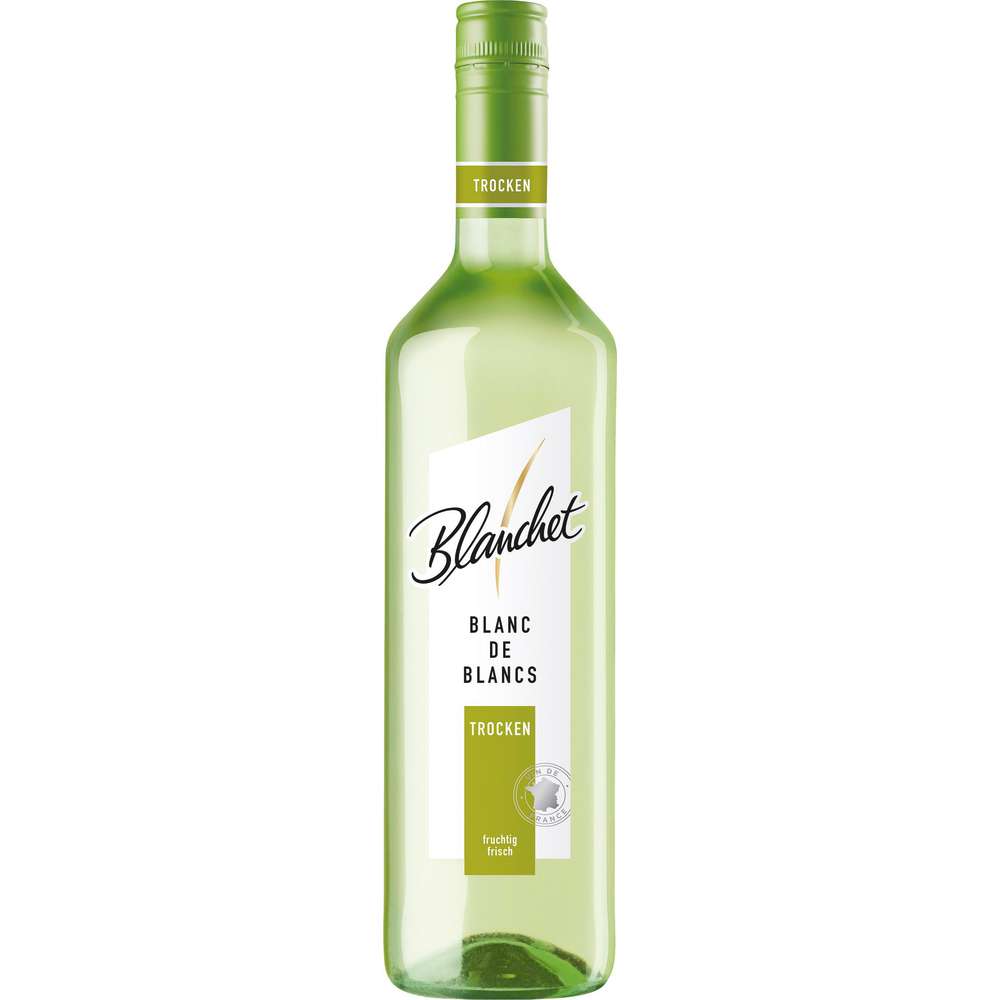 Produktabbildung Blanchet Blanc de Blancs trocken Vin de France, Weißwein
