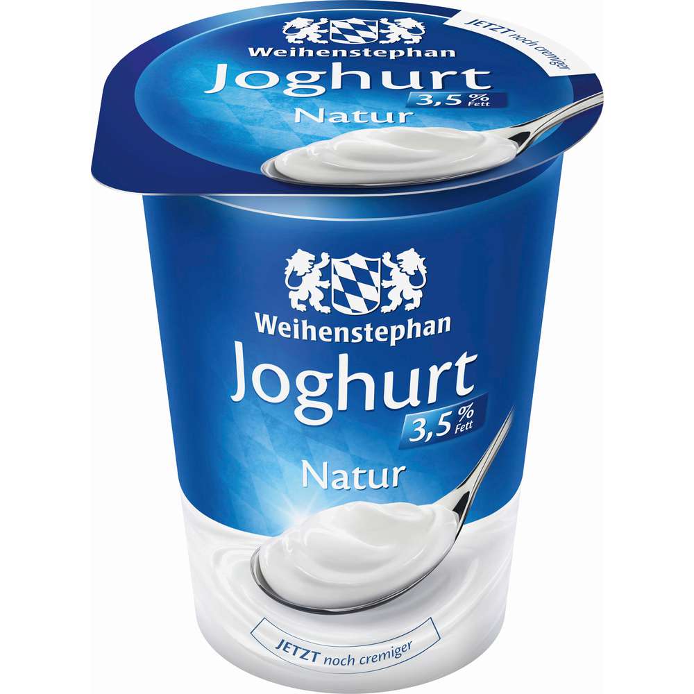 Produktabbildung Weihenstephan Naturjoghurt 3,5% Fett