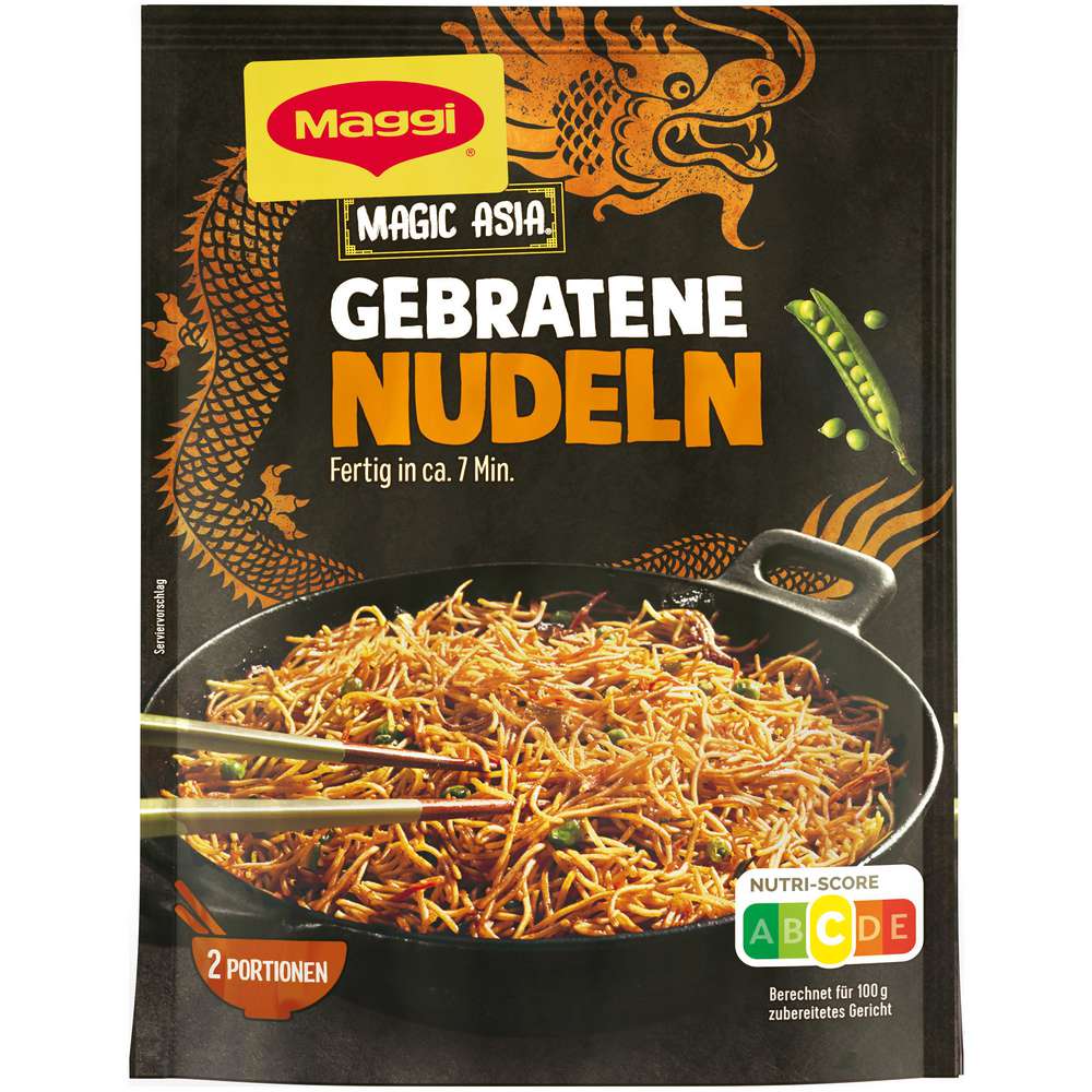 Produktabbildung Maggi Magic Asia gebratene Nudeln mit Gemüse