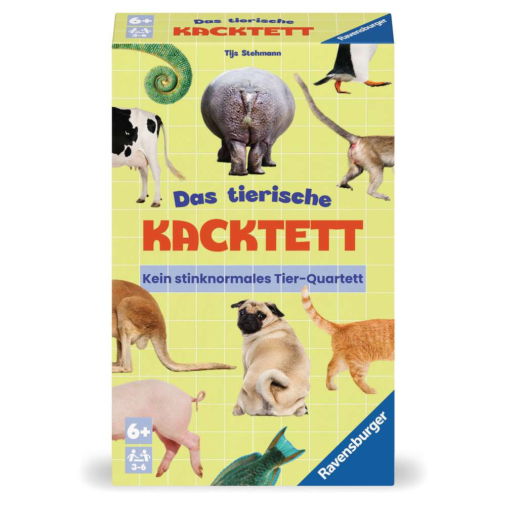 Produktabbildung Ravensburger Mitbringspiel Das tierische Kacktett