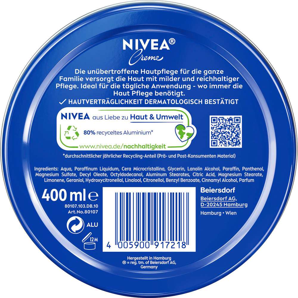 Produktabbildung Nivea Creme