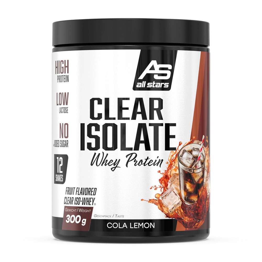 Produktabbildung all stars Clear Isolate Protein Cola