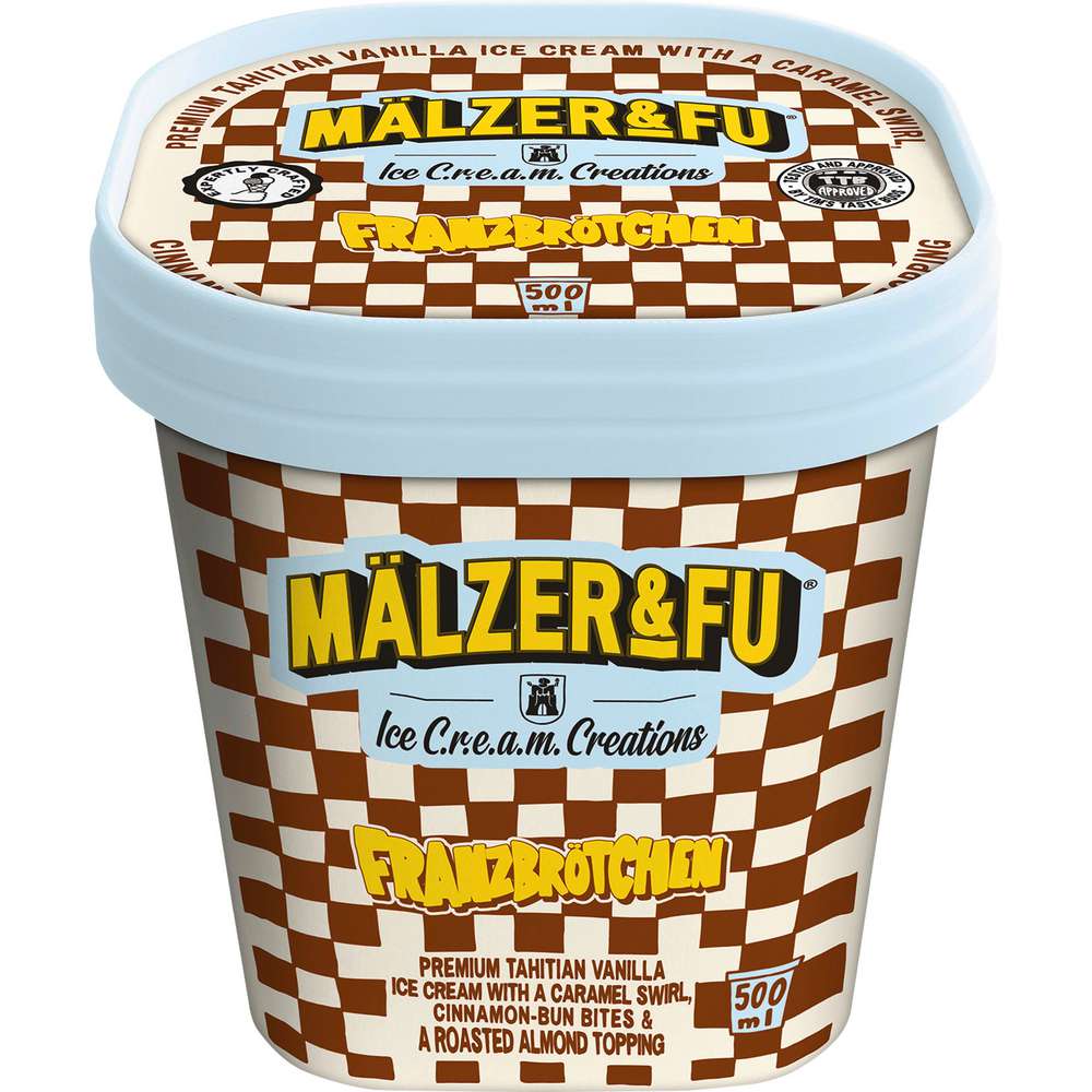 Produktabbildung MÄLZER & FU Eis, Franzbrötchen 