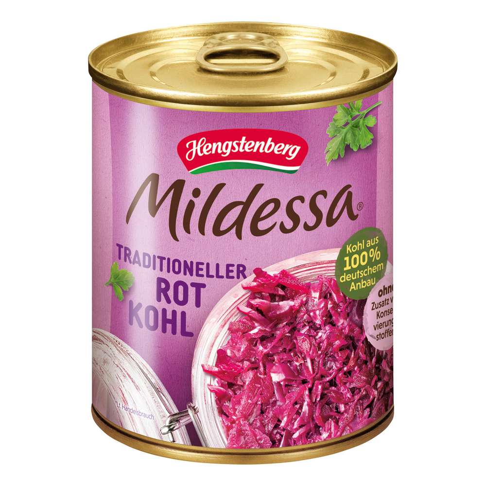 Produktabbildung Hengstenberg Rotkraut, traditionelle Art
