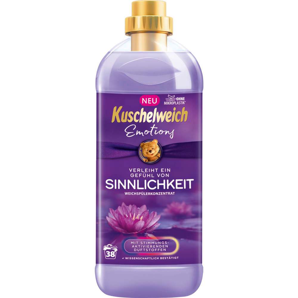 Produktabbildung Kuschelweich Weichspüler, Emotion Sinnlich
