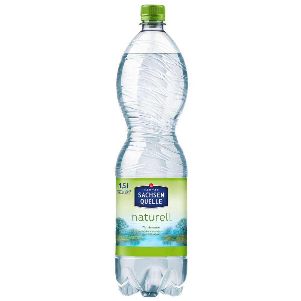 Produktabbildung Ileburger Sachsen Quelle Mineralwasser, Naturelle