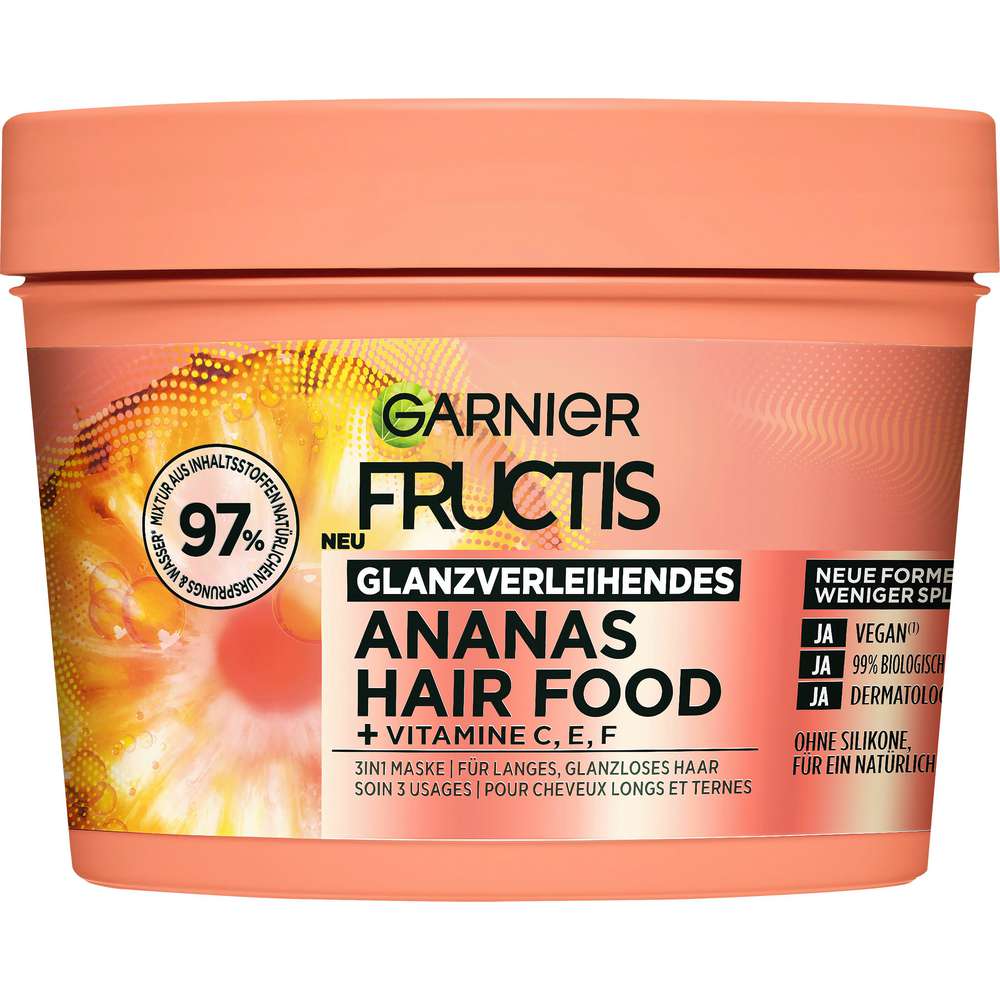 Produktabbildung Garnier Fructis Haarmaske, Ananas
