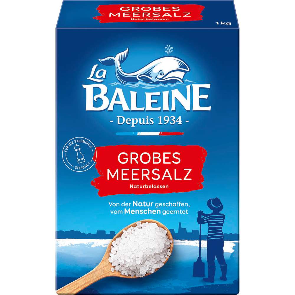 Produktabbildung La Baleine Meersalz grob