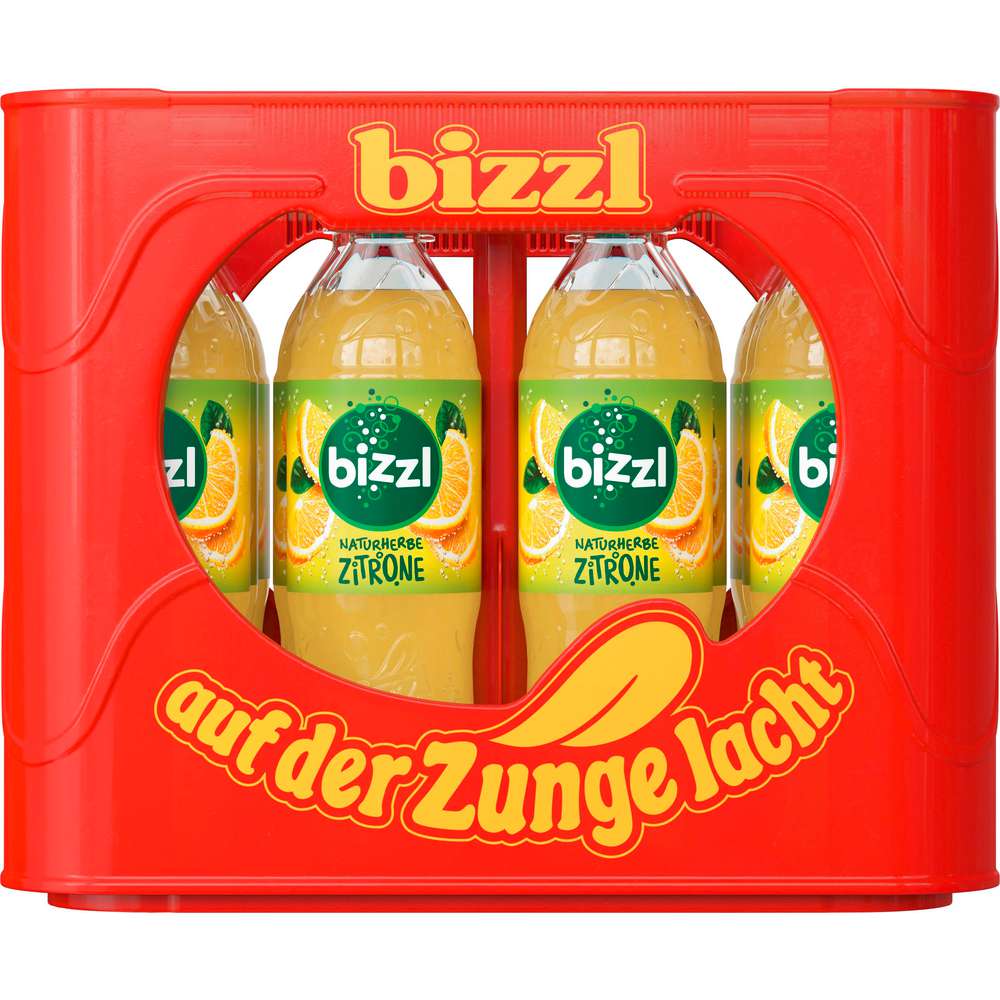 Produktabbildung Bizzl Zitronen-Limonade, naturherb (12x 1,000 Liter)